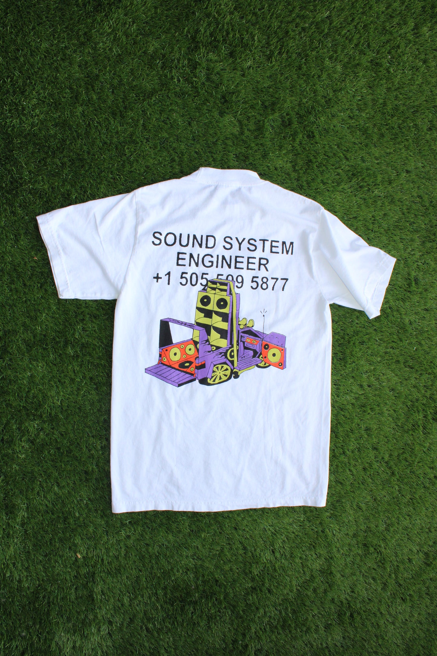 Sound System Shirt White