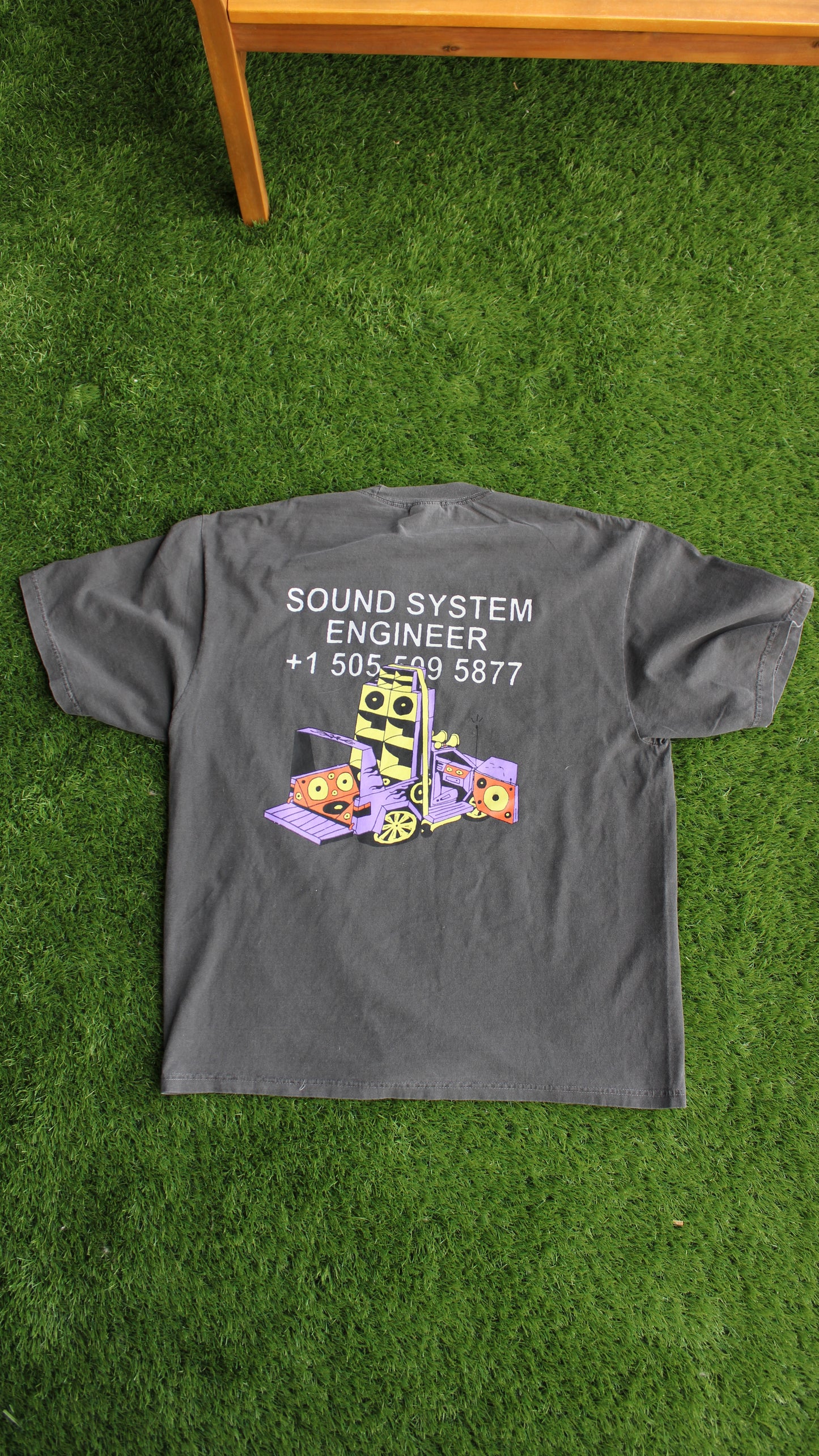 Sound System Shirt Grey