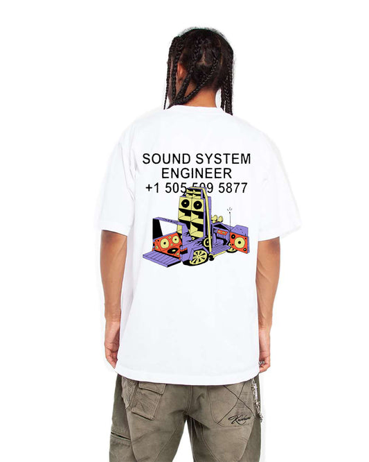 Sound System Shirt White