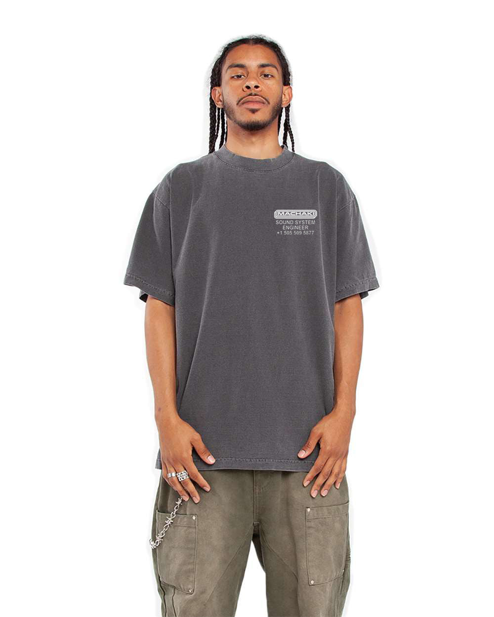 Sound System Shirt Grey